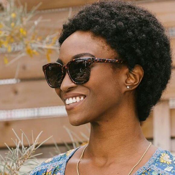 Peepers Pisa Sun Cat Eye Polarized Sunglasses - No Correction - Picture 4 of 4